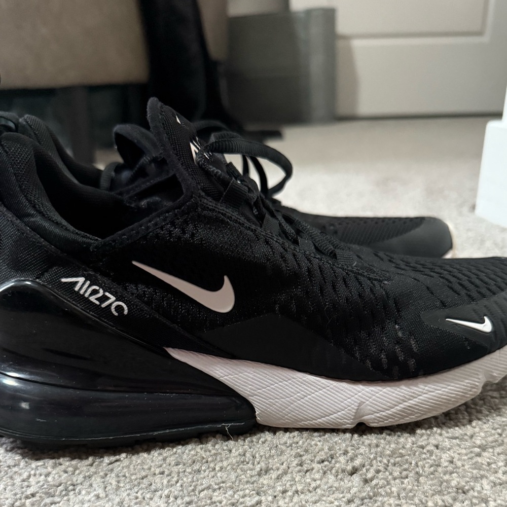 Nike Air Max 270 Black and White Sneakers